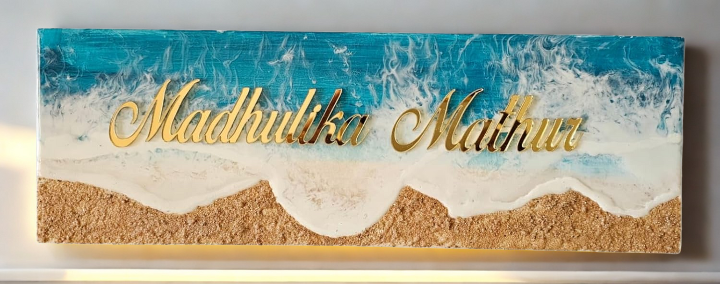 Luxury Personalized Entrance Boards/ Name Plate for Modern Homes