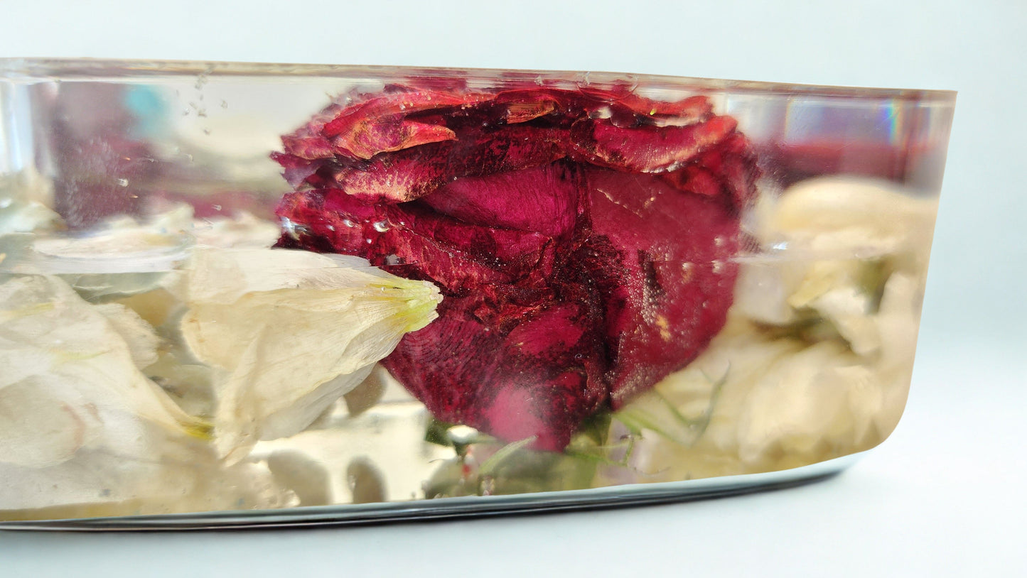 Eternal Love- Wedding Flower Preserved Initial Custom (A-Z)