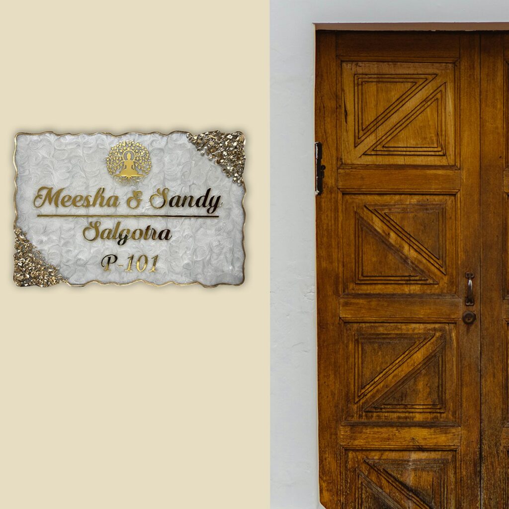 Luxury Personalized Entrance Boards/ Name Plate for Modern Homes