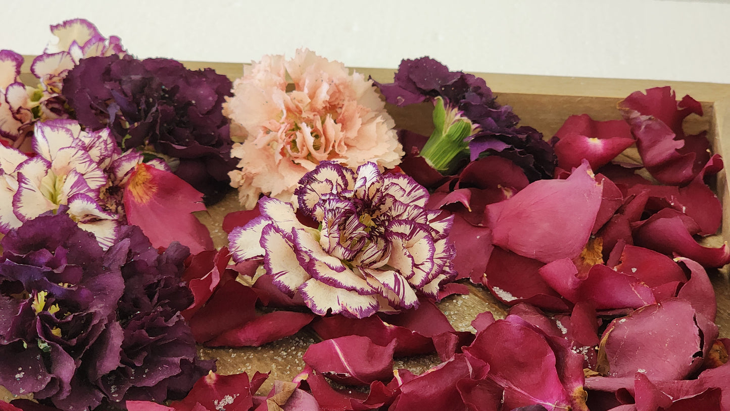 Eternal Love- Wedding Flower Preserved Initial Custom (A-Z)